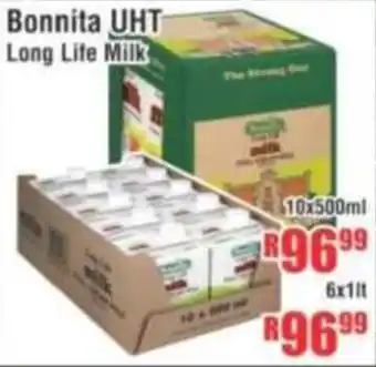 Devland Cash And Carry Bonnita UHT Long Life Milk offer