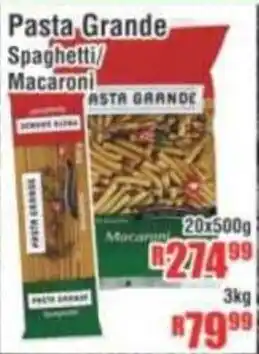 Devland Cash And Carry Pasta Grande Spaghetti/ Macaroni offer
