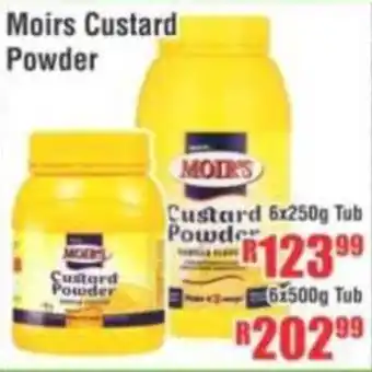 Devland Cash And Carry Moirs Custard Powder offer