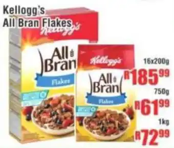 Devland Cash And Carry Kellogg's All Bran Flakes offer