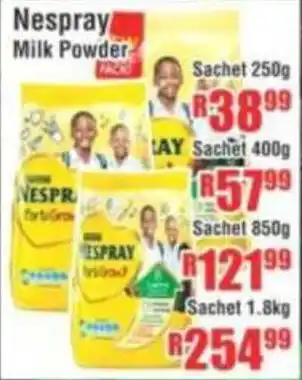 Devland Cash And Carry Nestle Nespray Milk Powder offer
