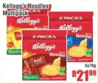 Devland Cash And Carry Kellogg's Noodles Multipack offer