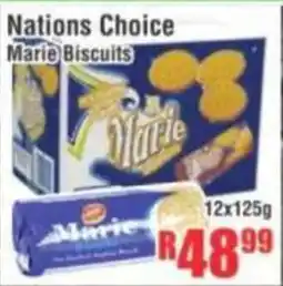 Devland Cash And Carry Nations Choice Marie Biscuits offer