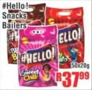 Devland Cash And Carry #Hello! Snacks Bailers offer