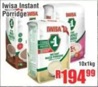 Devland Cash And Carry Iwisa Instant Porridge offer