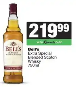 Spar Bell's Extra Special Blended Scotch Whisky offer