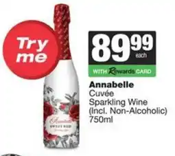 Spar Annabelle Cuvée Sparkling Wine offer