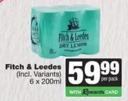 Spar Fitch & Leedes offer