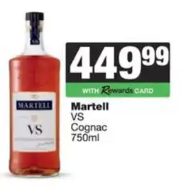 Spar Martell VS Cognac offer