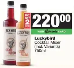Spar Luckybird Cocktail Mixer offer
