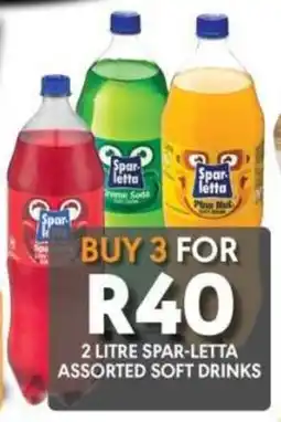 OBC Meat & Chicken Spar-letta assorted soft drinks offer