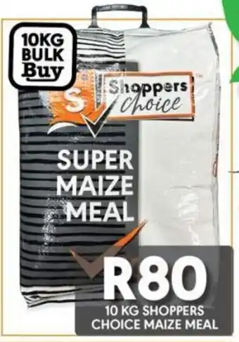 OBC Meat & Chicken Shoppers choice maize meal offer