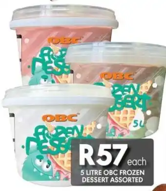 OBC Meat & Chicken Obc frozen dessert assorted offer