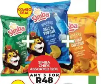1UP Simba chips assorted offer
