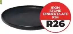 1UP Iron stone dinner plate rim offer