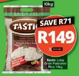 Checkers Tastic Long Grain Parboiled Rice offer