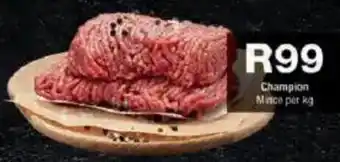 Checkers Champion Mince offer