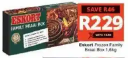 Checkers Eskort Frozen Family Braai Box offer