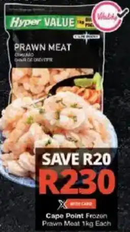 Checkers Cape Point Frozen Prawn Meat offer