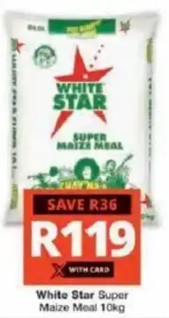 Checkers White Star Super Maize Meal offer