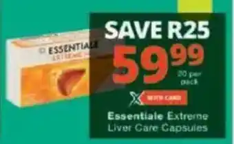 Checkers Essentiale Extreme Liver Care Capsules offer