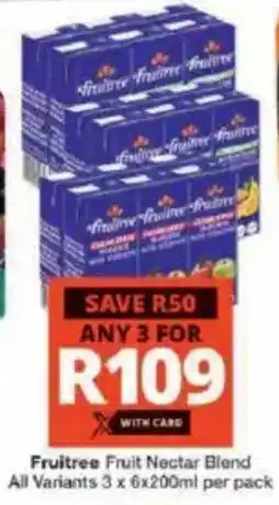 Checkers Fruitree Fruit Nectar Blend All Variants offer