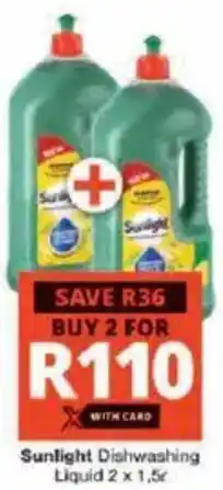 Checkers Sunlight Dishwashing Liquid offer
