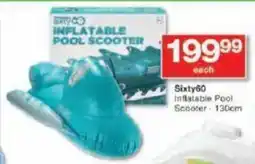 Checkers Sixty60 Inflatable Pool Scooter offer
