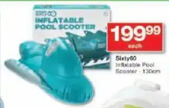 Checkers Sixty60 Inflatable Pool Scooter offer