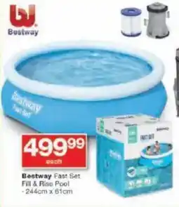 Checkers Bestway Fast Set Fill & Rise Pool offer