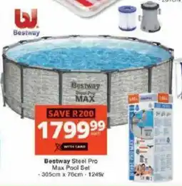 Checkers Bestway Steel Pro Max Pool Set offer
