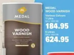 Cashbuild Medal wood varnish offer