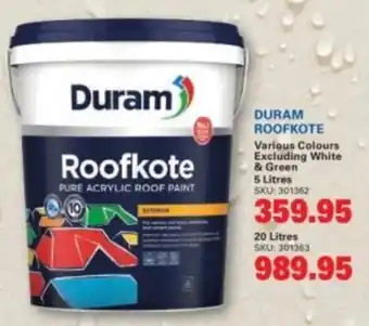 Cashbuild Duram Roofkote offer