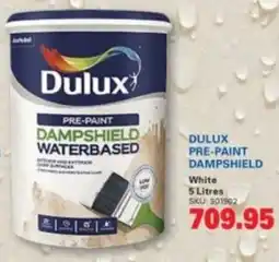 Cashbuild Dulux pre-paint dampshield offer