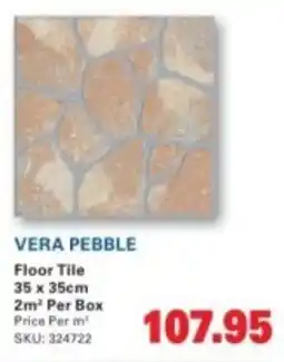 Cashbuild Vera pebble floor tile offer