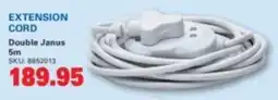 Cashbuild Extension cord double janus offer