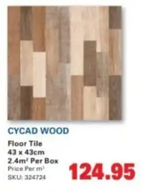 Cashbuild Cycad wood floor tile offer