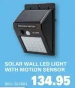 Cashbuild Solar wall led light with motion sensor offer