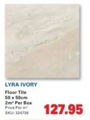 Cashbuild Lyra ivory floor tile offer