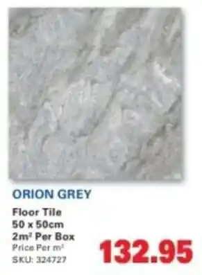 Cashbuild Orion grey floor tile offer
