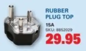 Cashbuild Rubber plug top 15A offer