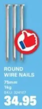 Cashbuild Round wire nails offer