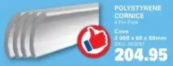 Cashbuild Polystyrene cornice cove offer