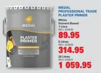 Cashbuild Medal professional trade plaster primer offer