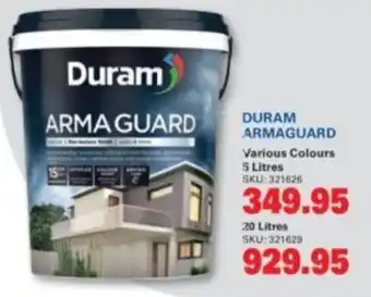 Cashbuild Duram Armaguard offer