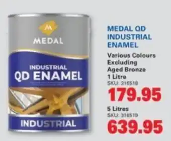 Cashbuild Medal qd industrial enamel offer