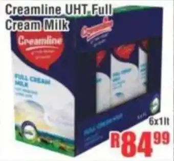 Devland Cash And Carry Creamline UHT Full Cream Milk offer
