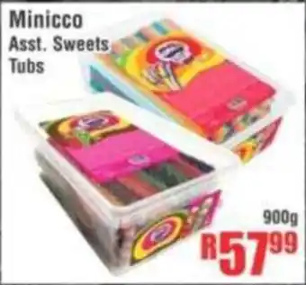 Devland Cash And Carry Minicco Asst. Sweets Tubs offer