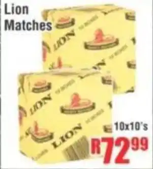 Devland Cash And Carry Lion Matches offer