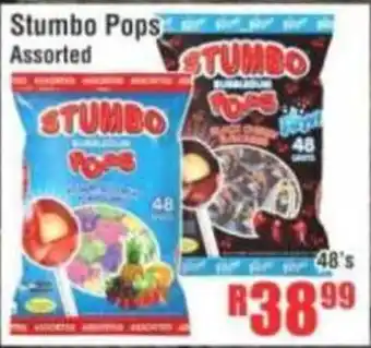 Devland Cash And Carry Stumbo Pops Assorted offer